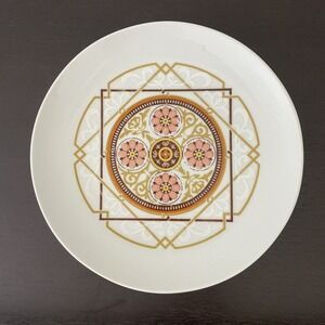 Empress China Saturn 360 Japan Geometric Salad Plate MCM Mid Century Modern 1895